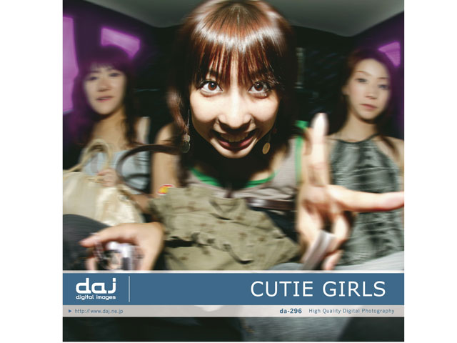 �ʐ^�f�� DAJ digital images 296 CUTIE GIRLS [�L���[�e�B�[�K�[���Y] �̐��i�摜