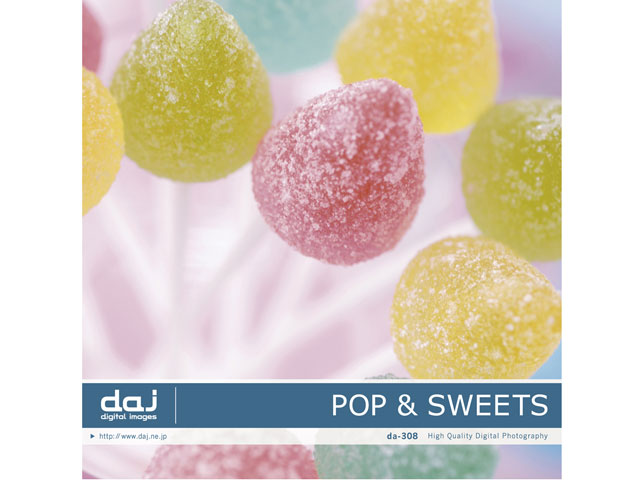 �ʐ^�f�� DAJ digital images 308 POP&SWEETS [�|�b�v&�X�C�[�g] �̐��i�摜