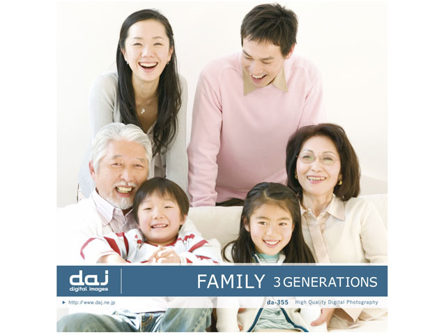 価格 Com 写真素材 Daj Digital Images 355 Family 3 Generations 三世代ファミリー の製品画像