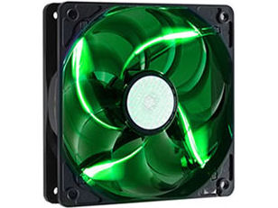 Green LED Silent Fan 120mm R4-L2R-20CG-GP �̐��i�摜