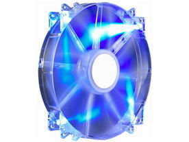 MegaFlow 200 Blue LED Silent Fan R4-LUS-07AB-GP �̐��i�摜