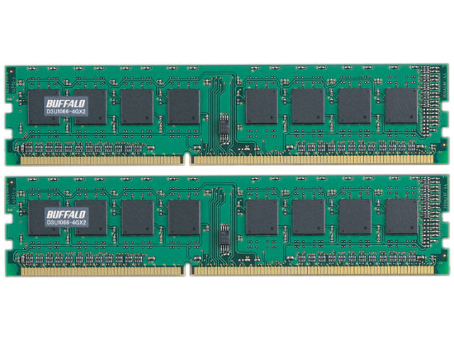 D3U1066-4GX2 (DDR3 PC3-8500 4GB 2���g) �̐��i�摜