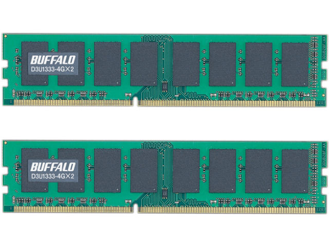 D3U1333-4GX2 (DDR3 PC3-10600 4GB 2���g) �̐��i�摜