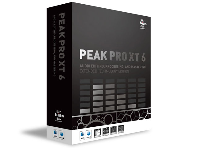 BIAS Peak Pro XT 6 �̐��i�摜