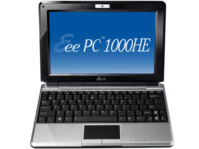 Eee PC 1000HE with Office (2�N�ԃ��C�Z���X��) (�V���o�[) �̐��i�摜