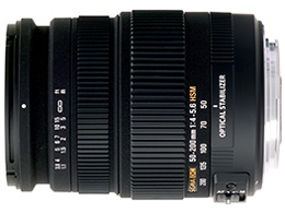 50-200mm F4-5.6 DC OS HSM (キヤノン用)