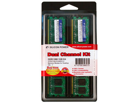SP002GBLRU800S22 (DDR2 PC2-6400 1GB 2���g) �̐��i�摜