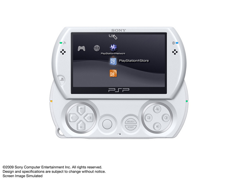 PSP �v���C�X�e�[�V�����E�|�[�^�u�� go �p�[���E�z���C�g PSP-N1000PW