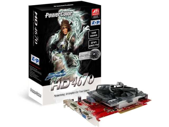 PowerColor HD4670 1GB DDR3 AGP (AGP 1GB) �̐��i�摜