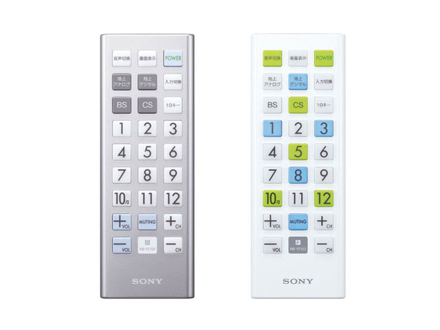 SONY テレビ用リモートコマンダー RM-PZ1SD 取扱説明書・レビュー記事