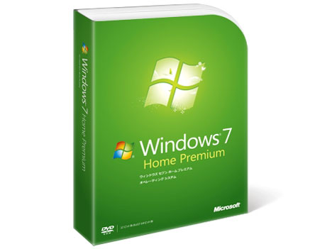 Windows 7 Home Premium �̐��i�摜