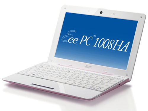 Eee PC 1008HA (���[�Y�s���N) �̐��i�摜