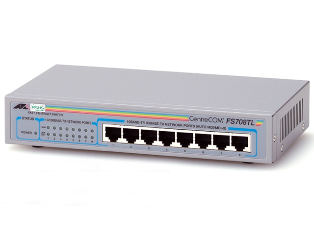 CentreCOM FS708TL (RoHS) �̐��i�摜