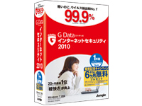 G Data �C���^�[�l�b�g�Z�L�����e�B 2010 1�N��/3��p �̐��i�摜