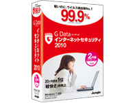 G Data �C���^�[�l�b�g�Z�L�����e�B 2010 2�N��/1��p �̐��i�摜