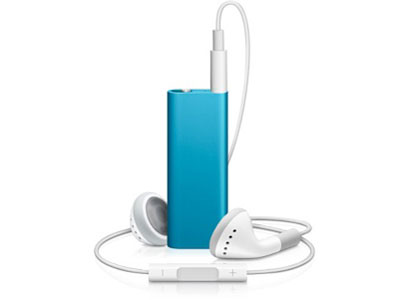 iPod shuffle MC384J/A �u���[ (2GB) �̐��i�摜