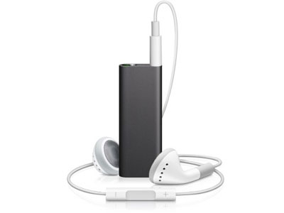 iPod shuffle MC164J/B �u���b�N (4GB) �̐��i�摜