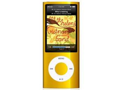 iPod nano MC070J/A �C�G���[ (16GB) �̐��i�摜