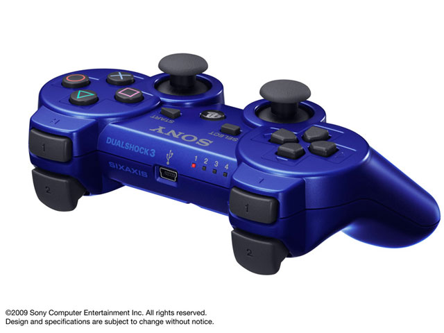���C�����X�R���g���[��(DUALSHOCK 3) ���^���b�N�E�u���[ CECH-ZC2JMB �̐��i�摜