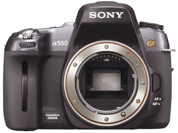 ��550 DSLR-A550 �{�f�B �̐��i�摜