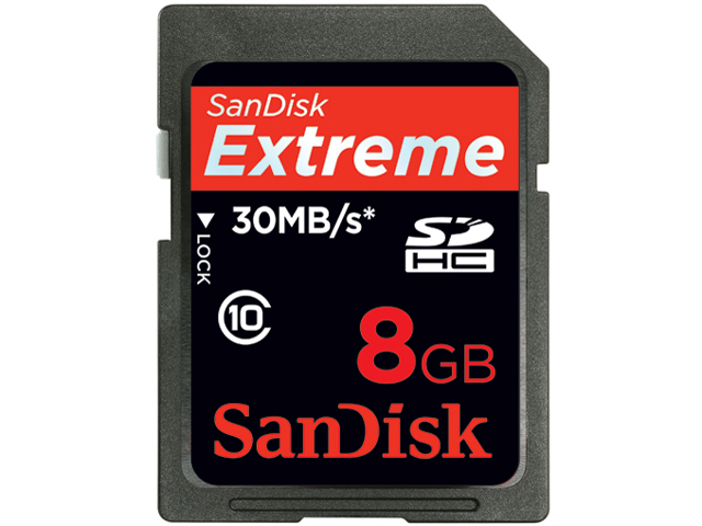 SDSDX3-008G-P31 Class10 (8GB) �̐��i�摜