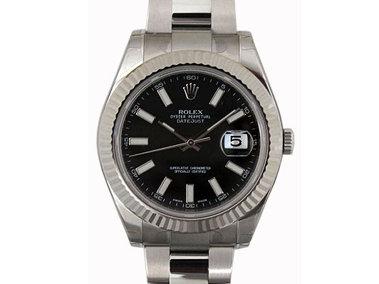 �f�C�g�W���X�gII 116334(�u���b�N)�I�C�X�^�[�u���X���b�g �̐��i�摜