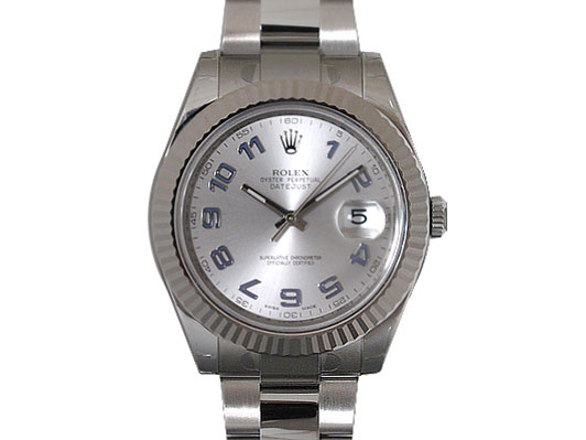 �f�C�g�W���X�gII 116334 �u���[�A���r�A(�O���[)�I�C�X�^�[�u���X���b�g �̐��i�摜