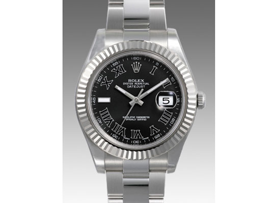 �f�C�g�W���X�gII 116334 �u���b�N���[�}��(�O���[)�I�C�X�^�[�u���X���b�g �̐��i�摜