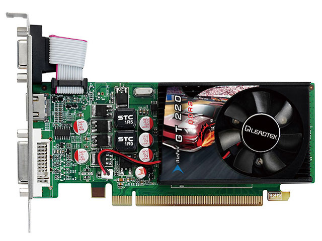 WinFast GT220 1024MB DDR3 Low Profile (PCIExp 1GB) �̐��i�摜