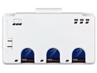 CYBER�E3in1�Q�[���Z���N�^�[ CY-DSI3I1-WH �̐��i�摜