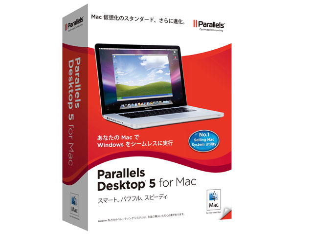 Parallels Desktop 5 for Mac �̐��i�摜