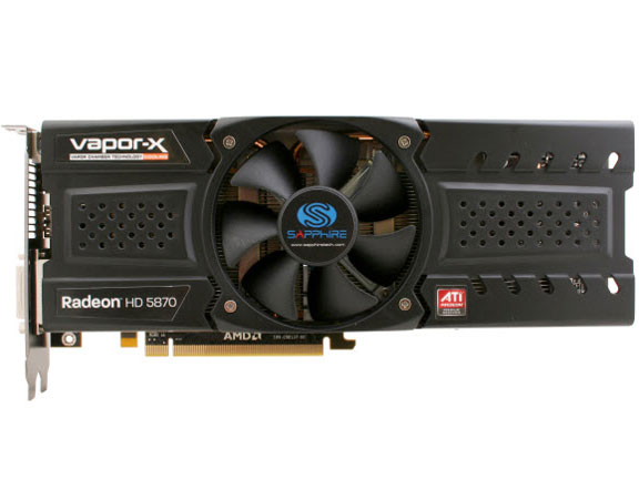 SAPPHIRE Vapor-X HD5870 1GB GDDR5 PCIE (PCIExp 1GB) �̐��i�摜