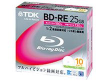 BEV25PWA10K (BD-RE 2�{�� 10���g) �̐��i�摜