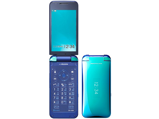 docomo STYLE series SH-02B �̐��i�摜