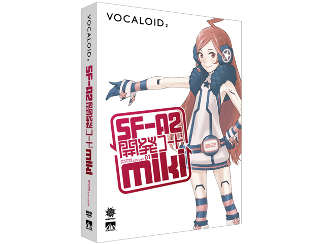 VOCALOID2 SF-A2 �J���R�[�h miki �̐��i�摜