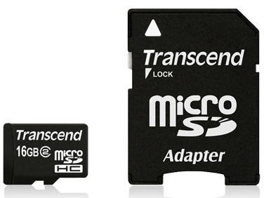 TS16GUSDHC2 (16GB) �̐��i�摜