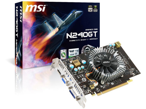 N240GT-MD512-OC/D5 (PCIExp 512MB) �̐��i�摜