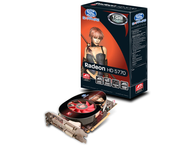SAPPHIRE HD5770 1G GDDR5 PCI-E DUAL DVI-I/HDMI/DP (PCIExp 1GB) �̐��i�摜