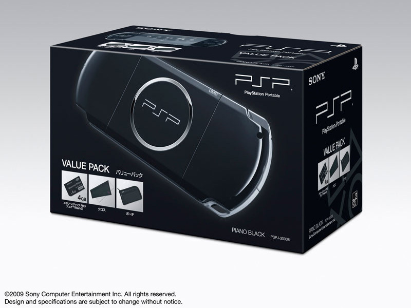 PSP �v���C�X�e�[�V�����E�|�[�^�u�� �o�����[�p�b�N �s�A�m�E�u���b�N PSPJ-30008