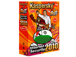 Kaspersky Internet Security 2010 1�N�� ��̒܃R���{�p�b�N �̐��i�摜