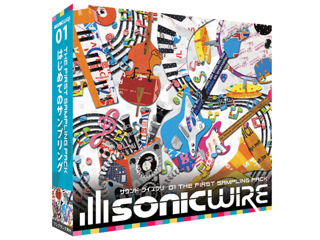 SONICWIRE01 THE FIRST SAMPLING PACK �̐��i�摜