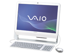 VAIO J�V���[�Y VGC-JS74FB/W �̐��i�摜