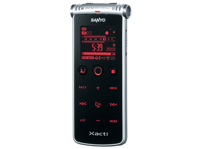 Xacti SOUND RECORDER ICR-XPS01MF �̐��i�摜