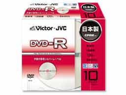 VD-R120ES10 (DVD-R 8�{�� 10���g) �̐��i�摜