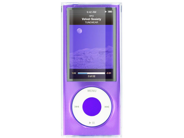 COLORSHELL for iPod nano 5G USB�d���A�_�v�^�t���X�^�[�^�[�Z�b�g �p�[�v�� TUN-IP-000101 �̐��i�摜