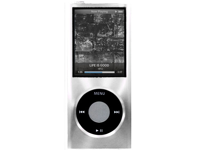 COLORSHELL for iPod nano 4G �X�^�[�^�[�Z�b�g �V���o�[ TUN-IP-000076 �̐��i�摜