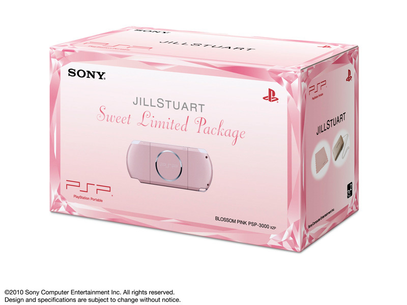 PSP �v���C�X�e�[�V�����E�|�[�^�u�� JILLSTUART �uSweet Limited Package�v �u���b�T���E�s���N PSPJ-30015