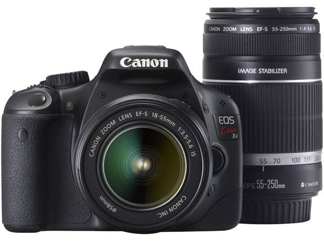 キャノン　Canon EOS Kiss X4 レンズキット EOS キヤノン デジタル一眼 CANON Kiss X4 レンズキット 中古