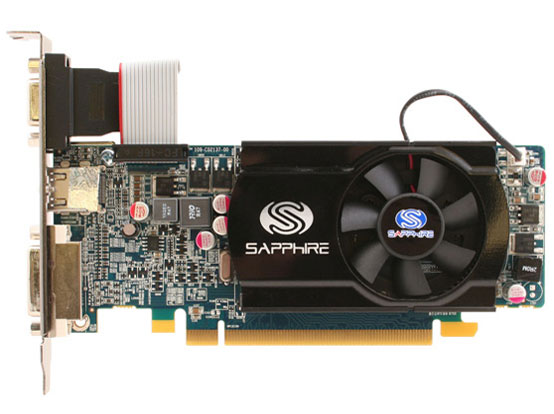 SAPPHIRE HD5570 1G DDR3 PCI-E HDMI/DVI-I/VGA (PCIExp 1GB) �̐��i�摜