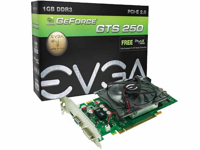GeForce GTS 250 01G-P3-1145-TR (PCIExp 1GB) �̐��i�摜